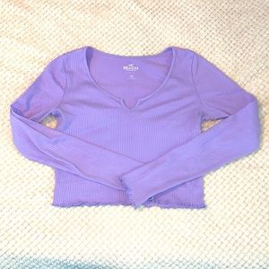 notch front baby tee